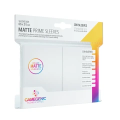 Gamegenic: Matte Prime Sleeves - White (100)